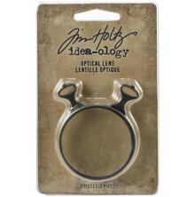 Tim Holtz Idea-Ology Metal Adornments 2/Pkg - Optical Lens