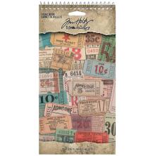 Tim Holtz Idea-Ology Book 335/Pkg - Ticket