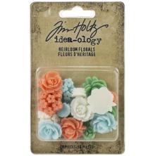 Tim Holtz Idea-Ology 16/Pkg - Heirloom Florals