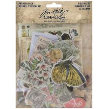 Tim Holtz Idea-Ology Ephemera Pack - Field Notes