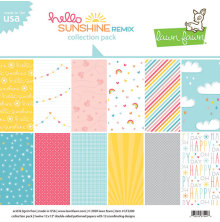 Lawn Fawn Collection Pack 12X12 - Hello Sunshine Remix