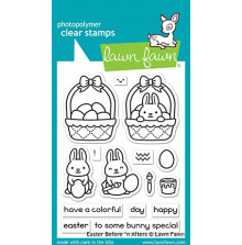 Lawn Fawn Clear Stamps 3X4 - Easter Before n Afters LF2230