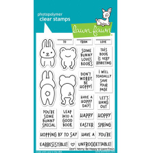 Lawn Fawn Clear Stamps 4X6 - Dont Worry Be Hoppy LF2232