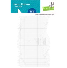 Lawn Fawn Stencils - Grassy Hillside   LF2248