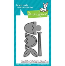 Lawn Fawn Dies - Reveal Wheel Tulip Add-On LF2252