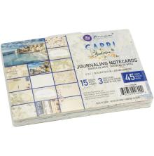 Prima Journaling Cards 4X6 45/Pkg - Capri