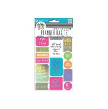 Me &amp; My Big Ideas Create 365 Planner Stickers 5 Sheets/Pkg - Neon Rock This Day