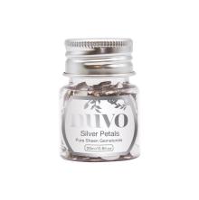 Tonic Studios Nuvo Pure Sheen Gemstones - Silver Petals 1403N