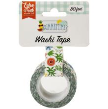 Echo Park Summertime Decorative Tape - Summer Flowers UTGENDE