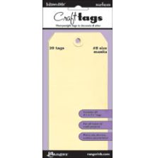 Ranger Inkssentials Manila Craft Tags 20/Pkg - No 8