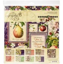 Graphic 45 Collection Pack 12X12 - Fruit &amp; Flora