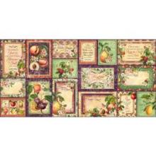 Graphic 45 Ephemera Cards - Fruit &amp; Flora