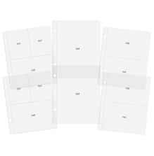 Simple Stories Pocket Pages 6X8 10/Pkg - 10439