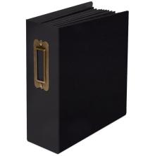 Graphic 45 Staples ATC Tag &amp; Pocket Album 4X5 - Black