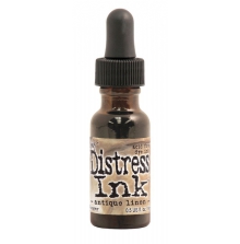 Tim Holtz Distress Ink Re-Inker 14ml - Antique Linen